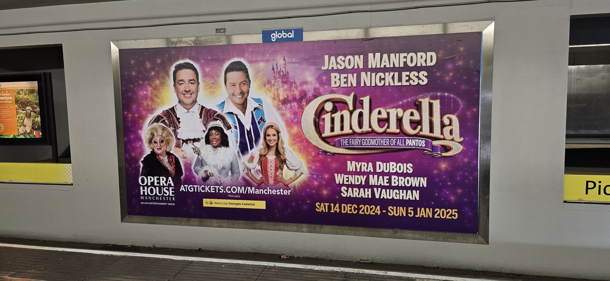 Two people I've photographed are doing panto together in Manchester... what are the chances?!