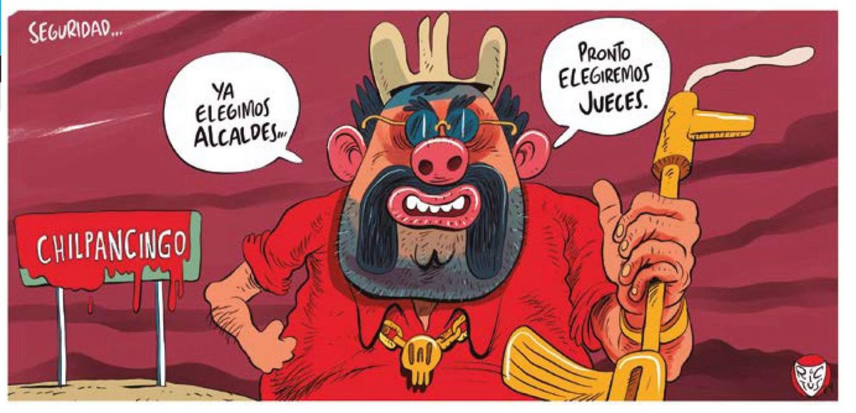 ferbelaunzaran's tweet photo. Te invito a leer mi columna:

Golpistas

“Todos podemos expresar nuestro criterio jurídico, con o sin sustento, pero es delito desobedecer a quienes tienen, constitucionalmente, responsabilidad jurisdiccional”

https://t.co/E9bhOUnTA4

vía @Quadratin_Gro

*cartón @monerorictus https://t.co/YbHDr4J2W8