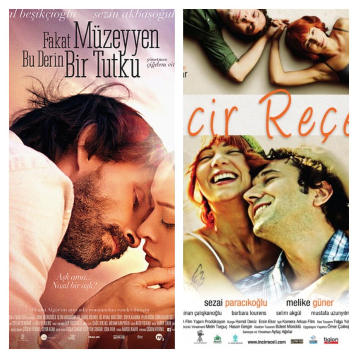 Sinemamızdan iki güzel aşk filmi. Aska, sevgiye ve derin tutkuya dair...
Fakat Müzeyyen Bu Derin Bir Tutku
İncir Reçeli