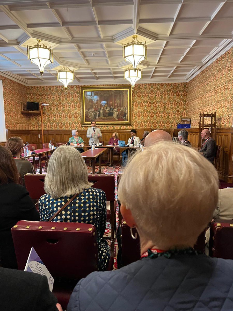 Baroness De Sousa kindly hosted our House of Lords event.She left early to host lunch for ‘tagged’ young/offenders.We shared critical role school nurses preventing, promoting &amp; protecting our YP prior &amp; after offending… <a href="/Childrens_All/">Children's Alliance</a> <a href="/ph_affairs/">PHAffairs</a> <a href="/JamesTCobbler/">James Timpson</a> <a href="/WeSchoolNurses/">WeSchoolNurses 💙</a>