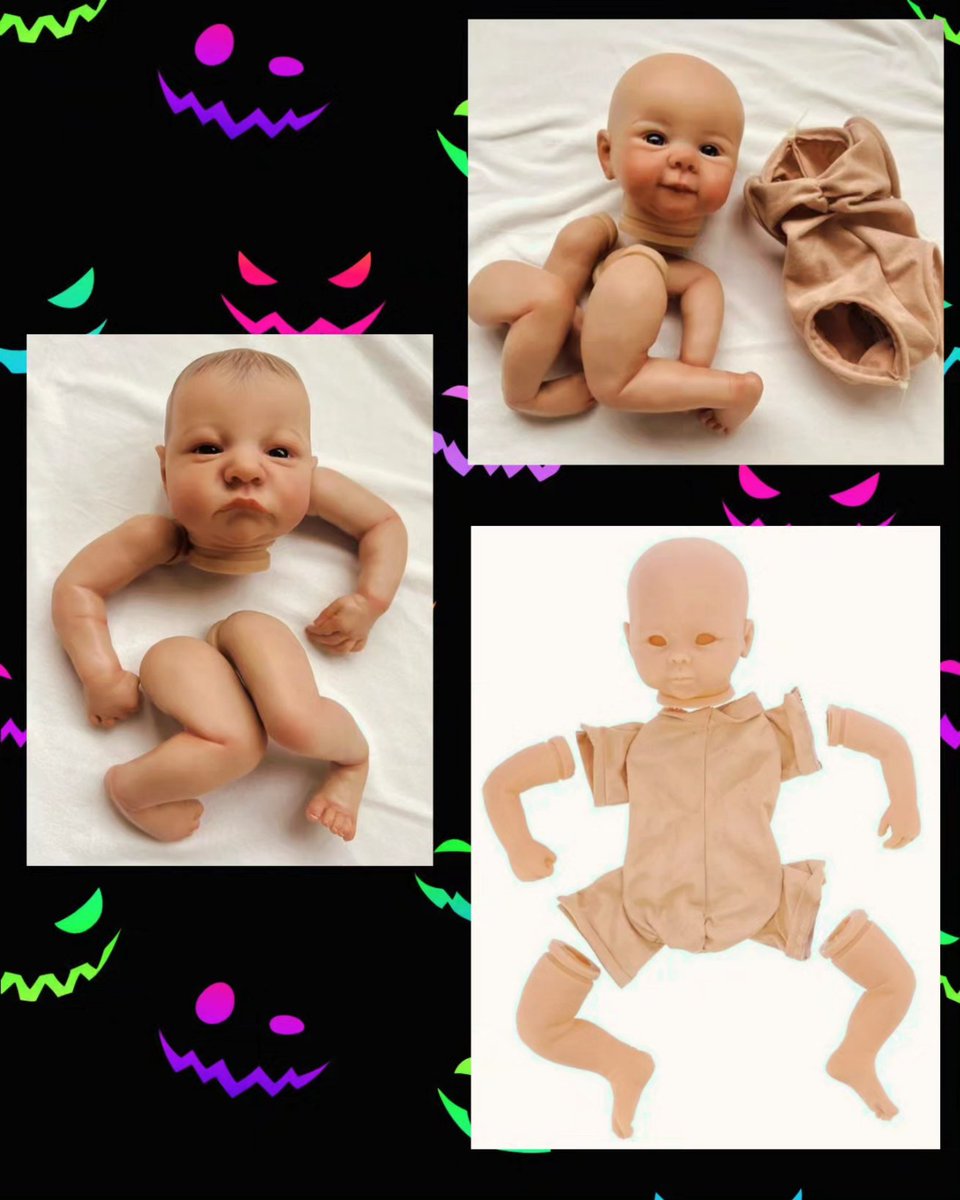 QriousQrmudgeon's tweet image. #SpookySeason #AmazonIssues

These were on Amazon&apos;s Big Deal Days front page.

Supposedly trying to get folks to WANT these abominations.

Instead the seem ready to join that long list of hellish homunculi :

#TalkyTina #Chucky #Annabelle #Fats #ZuniFetishDoll