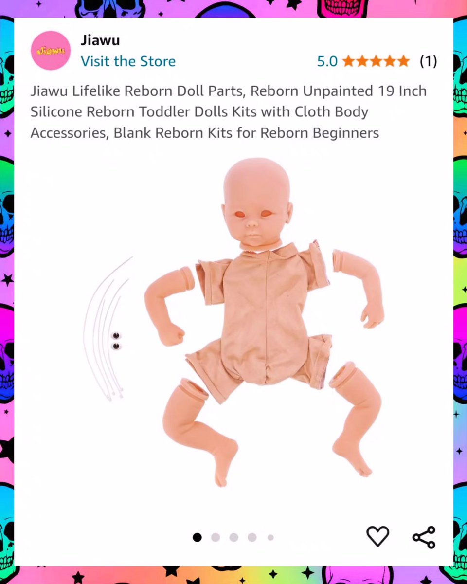 QriousQrmudgeon's tweet image. #SpookySeason #AmazonIssues

These were on Amazon&apos;s Big Deal Days front page.

Supposedly trying to get folks to WANT these abominations.

Instead the seem ready to join that long list of hellish homunculi :

#TalkyTina #Chucky #Annabelle #Fats #ZuniFetishDoll