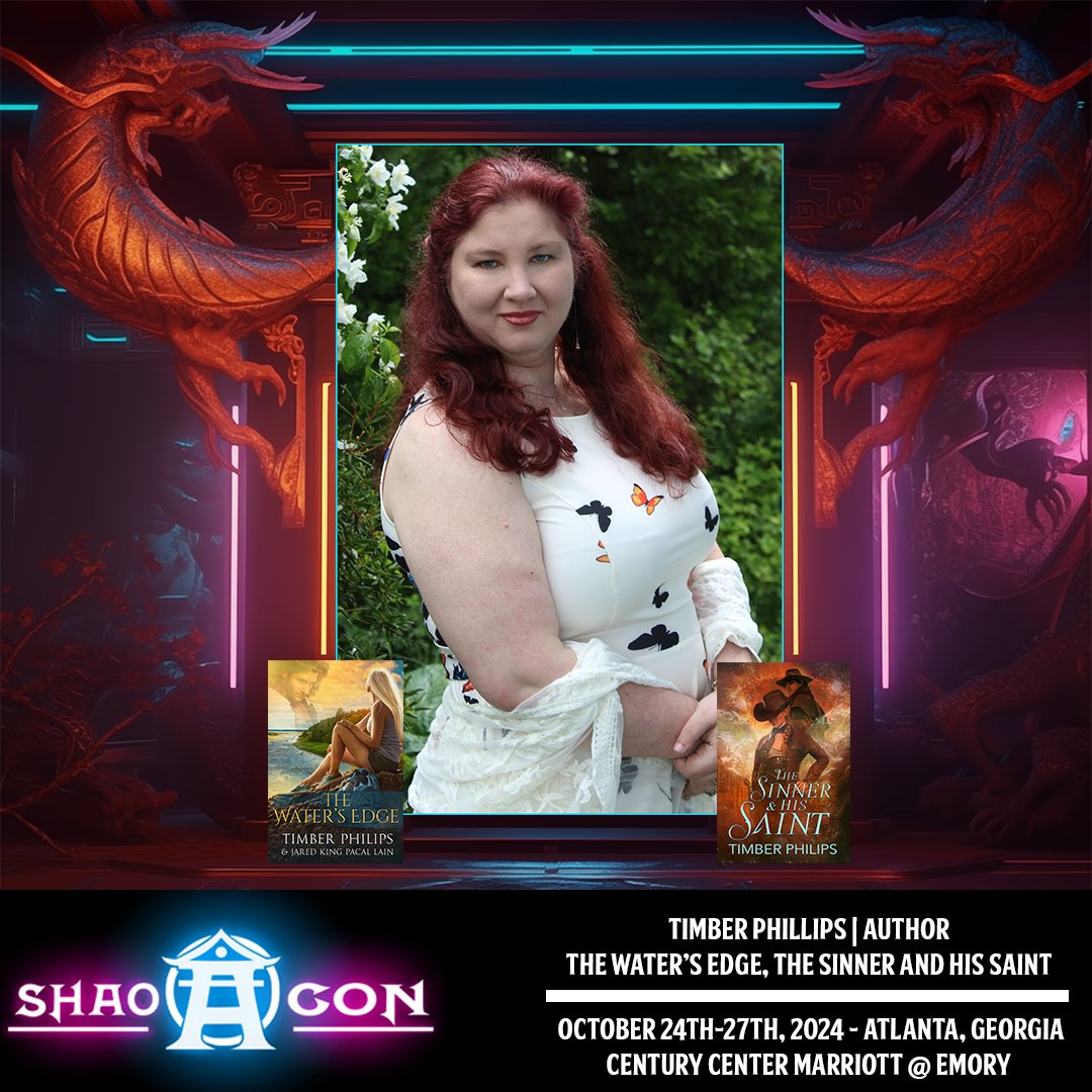 Lastly, we have Timber Phillips! Crafting romance rooted in fable and fantasy. Magic is everywhere! #ShaoCon