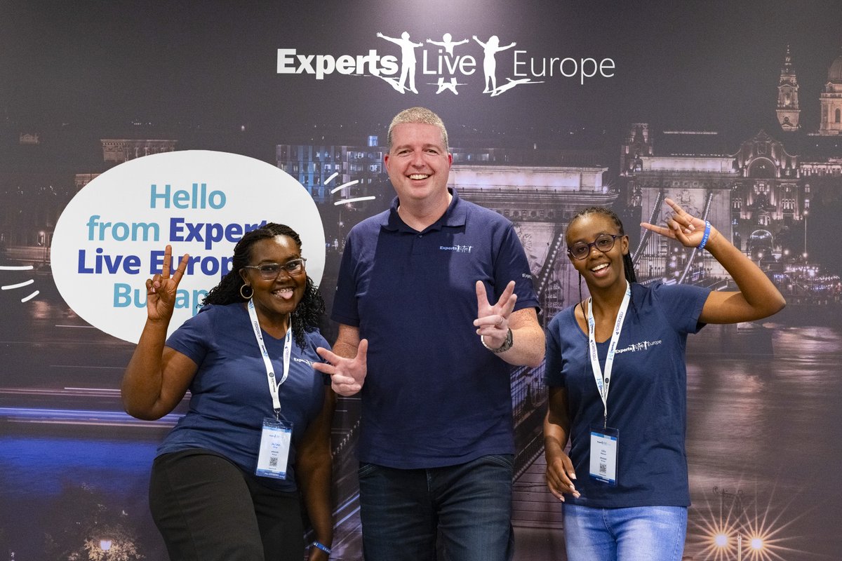 #ExpertsLiveEU 2024 finished on Wednesday, September 25th yet our social media feeds still keep buzzing every day with Experts Live goodness! We absolutely *LOVE* your enthusiasm, your pictures, your conference re-caps and blogs, seeing all the beautiful memories we created