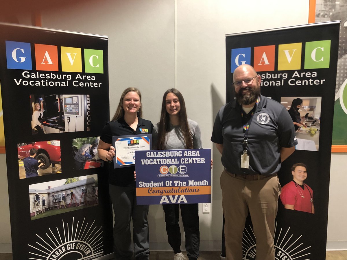 Congratulations to Ava from United High School for being selected as our CTE Student of the Month!