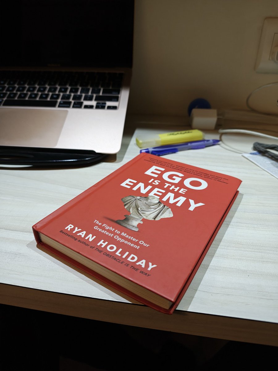 Saad (@saadarchy) on Twitter photo What if your ego is holding you back? Exploring this question with 'Ego Is the Enemy' by <a href="/RyanHoliday/">Ryan Holiday</a> of <a href="/dailystoic/">Daily Stoic</a> , who is one of the most relevant stoics in the 21st century. A must read! What if your ego is holding you back? Exploring this question with 'Ego Is the Enemy' by <a href="/RyanHoliday/">Ryan Holiday</a> of <a href="/dailystoic/">Daily Stoic</a> , who is one of the most relevant stoics in the 21st century. A must read!