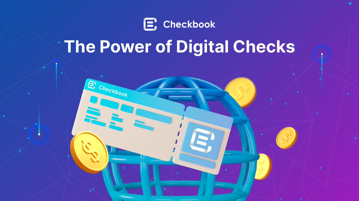 𝐋𝐞𝐭'𝐬 𝐭𝐚𝐥𝐤 𝐏𝐚𝐲𝐦𝐞𝐧𝐭𝐬: hubs.la/Q02LC6lh0 

Checkbook’s 𝗱𝗶𝗴𝗶𝘁𝗮𝗹 𝗰𝗵𝗲𝗰𝗸𝘀 combine the flexibility of traditional paper checks with the 𝘀𝗽𝗲𝗲𝗱 𝗮𝗻𝗱 𝗰𝗼𝗻𝘃𝗲𝗻𝗶𝗲𝗻𝗰𝗲 of 𝗱𝗶𝗴𝗶𝘁𝗮𝗹 𝗽𝗮𝘆𝗺𝗲𝗻𝘁𝘀.📄💻 

No more waiting for mail or