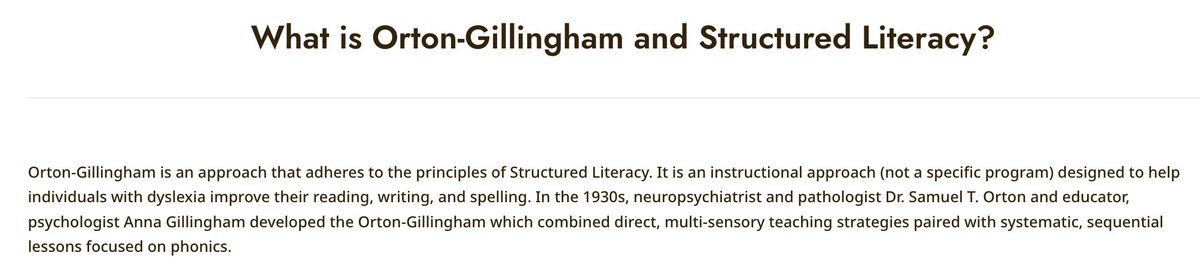 Do you know the key components of the Orton-Gillingham approach? Learn about them here: dyslexiatraininginstitute.org/orton-gillingh… #dyslexia