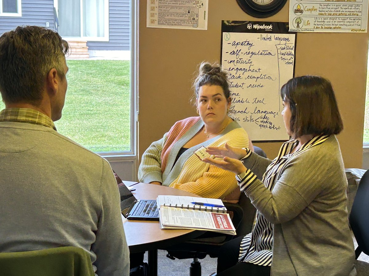 CareyDewey1's tweet image. Great day of learning as grade 7/8 educators champion inquiry based learning in ALCDSB. We believe in C3 -Curiosity Creates Change! @alcdsb