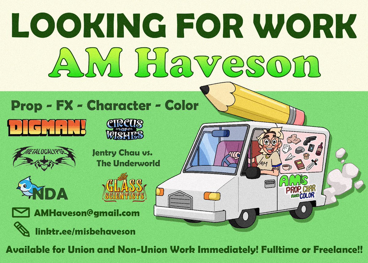 AM Haveson 🏳️🌈 🦖looking for prop work🦕 tweet media