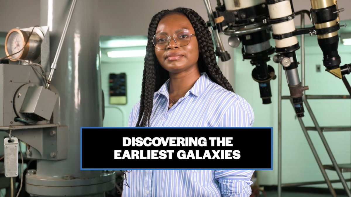 #BRNBrilliance: NSERC Banting Postdoctoral Fellow Jacqueline Antwi-Danso discusses how she is tackling one of astronomy’s biggest challenges in her search to find the earliest distant quenched galaxies in the universe.

Don't miss tomorrow's video 🎥 buff.ly/4gQwjgB #UofT