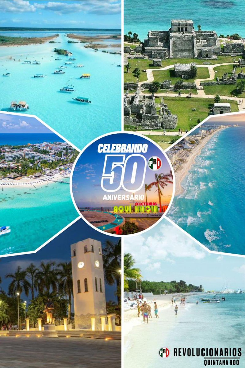 Hoy celebramos su vigorosa historia y su invaluable aportación al crecimiento del turismo, un sector que sigue siendo un motor de desarrollo y orgullo para todos los mexicanos. ¡Felicidades, Quintana Roo, por estos 50 años de grandeza y por los que están por venir!