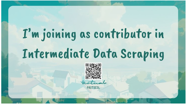 MrPostAnxiety's tweet photo. Glad to be joining the #VirtualsProtocol Intermediate Data Scraping!

@Aeriumcius @virtuals_io https://t.co/ExlNjBFMHr