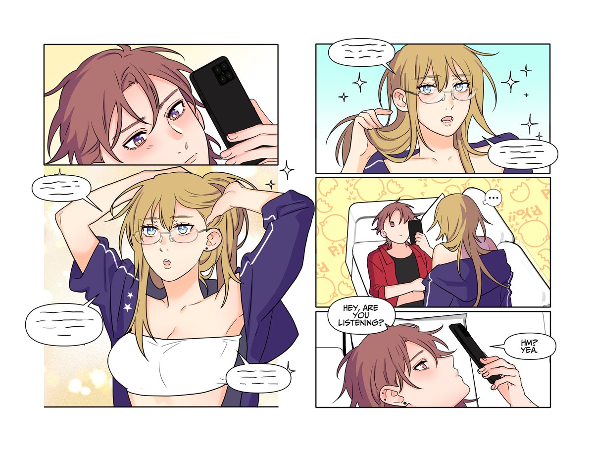 Curryuku's tweet image. Happy International Lesbian Day to these two beans👭 Here is a peek of one p@treon content 
Rei and Hanna in the future ~AU👩‍❤️‍👩