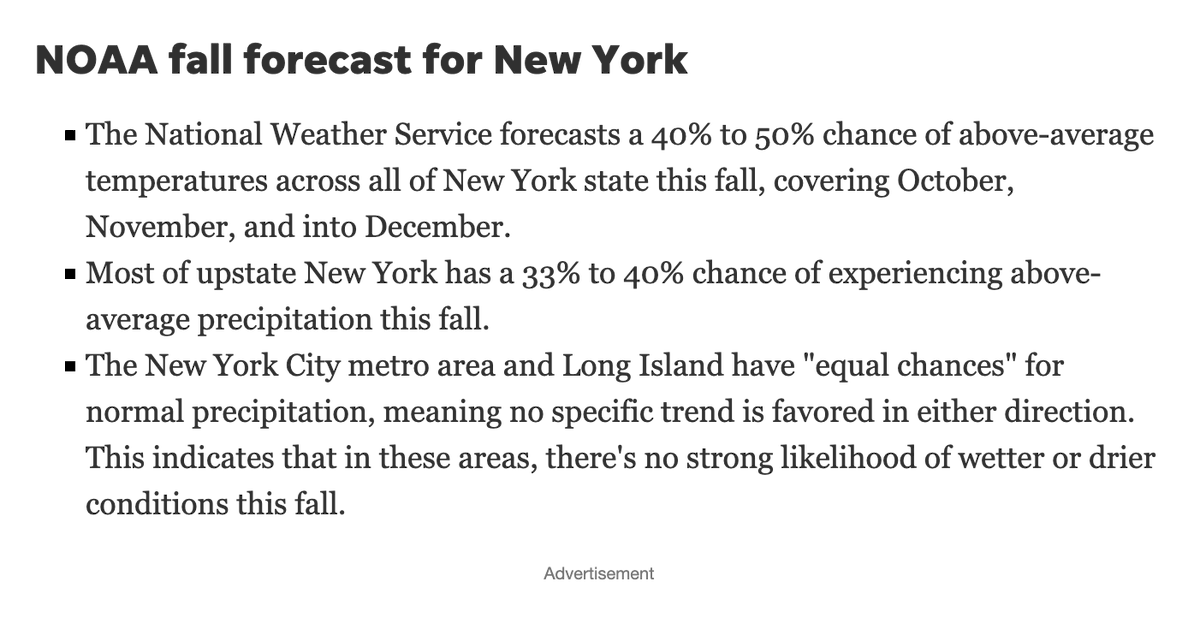 This has got to be the most ridiculous statement about weather forecasting. You might as well have said nothing. 

“...Everyone in this room is now dumber for having listened to it. I award you no points, and may God have mercy on your soul.”
