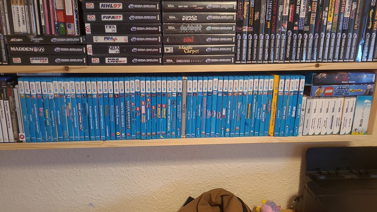 As of today, I have over 1/3 a Wii U collection.  So far, I have only collected the games me and my daughter want to play but will likely get um all.