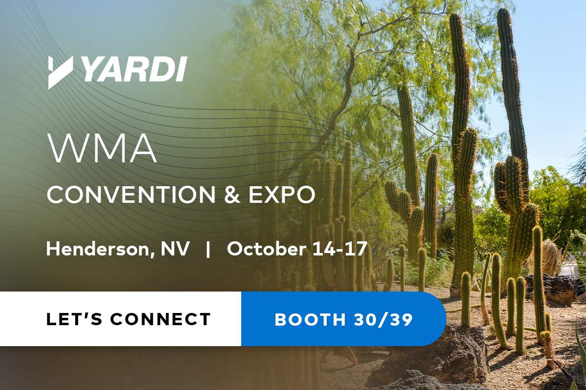 Join us at the WMA Convention &amp; Expo on October 14-17 in Henderson, Nevada. We have multiple solutions you need to see. No matter the size or makeup of your portfolio, we have tech that fits. Find us at booth 30/39.

Let's connect bit.ly/3TYQqiE