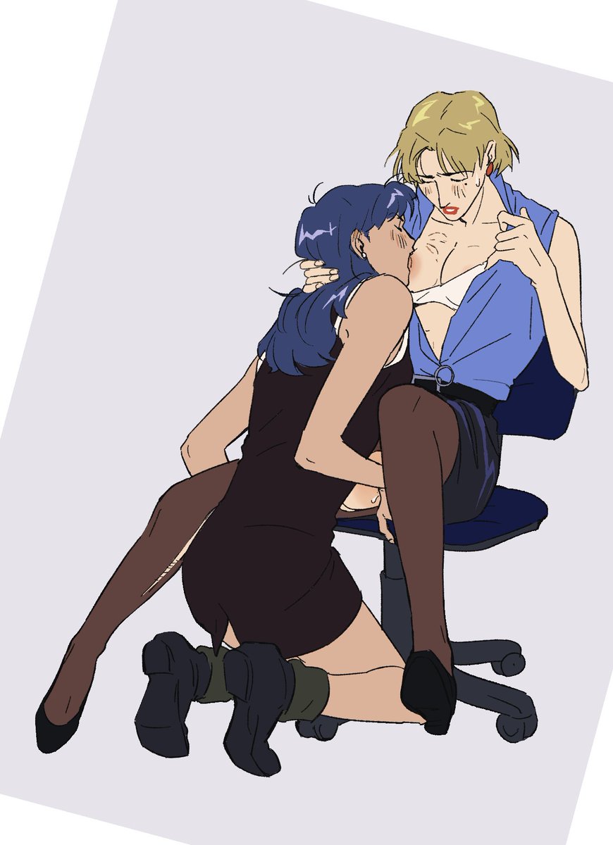 esshemasha's tweet photo. hi its misato/ritsuko. https://t.co/LxnVq2TDGg