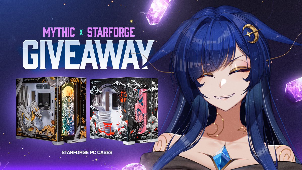 Mythic Talent (@mythictalent) on Twitter photo To celebrate Vienna joining Mythic we are doing a giveaway! 6 people have the chance to win a Starforge PC case!
To enter:
✨ Follow <a href="/viennavtuber/">Vienna💫Vtuber</a> & <a href="/MythicTalent/">Mythic Talent</a>
✨ RT + Like
Enter via the link: tinyurl.com/Vast-Vienna To celebrate Vienna joining Mythic we are doing a giveaway! 6 people have the chance to win a Starforge PC case!
To enter:
✨ Follow <a href="/viennavtuber/">Vienna💫Vtuber</a> & <a href="/MythicTalent/">Mythic Talent</a>
✨ RT + Like
Enter via the link: tinyurl.com/Vast-Vienna