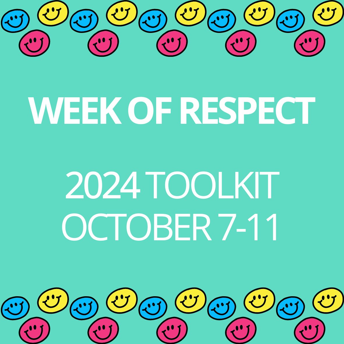 😍 Week of Respect is an opportunity for #NJSchools to focus on building and supporting positive school climates for students, staff, and school communities! Teachers! Remember to send or tag us in your pictures! 📸Check out our Week of Respect Toolkit: tinyurl.com/WeekOfRespect24