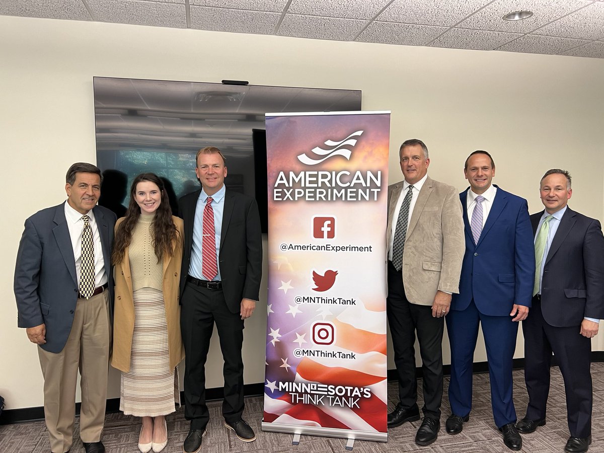 Thank you <a href="/MNThinkTank/">American Experiment</a> + <a href="/MinnJRC/">Minnesota Justice Research Center</a> for a great event discussing public safety and risk-based bail with <a href="/billpalatucci/">Bill Palatucci</a> <a href="/ScottCoffina/">Scott Coffina</a>, former NJ Attorney General Jeff Chiesa, and <a href="/emilymmooney/">Emily Baldwin (formerly Mooney)</a>!