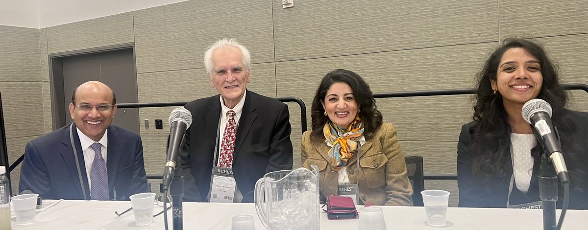 sfaiz212's tweet photo. Happening now #CHEST2024 @accpchest ! 

What a superb and #Diversity panel #SleepMed experts @MDAndersonNews #MDAPulmonary led by @DiwakarB1988 @McGovernPulmCC @HarvardPulm @swethagogo @CHESTSleep https://t.co/Vs6OkSs3lh
