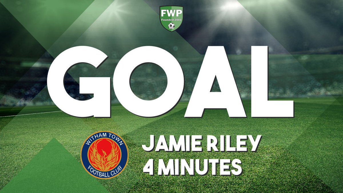CORRECTION: Witham Town goal - Jamie Riley (4') #IsthmianLeague fwp.co/s66zxn