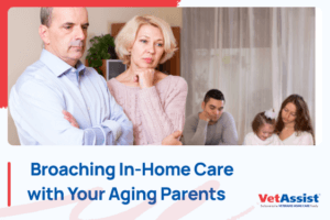 VHCVetAssist's tweet photo. Talking to your aging parents about in-home care can feel overwhelming, but it's a conversation worth having. Practical tips on how to approach this sensitive topic https://t.co/5Sr7A9XYhi https://t.co/8IkrSzWr5J