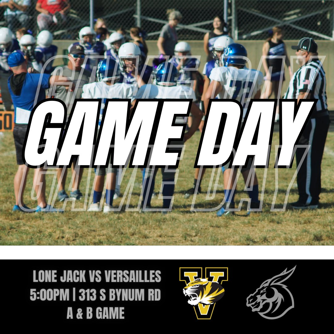 It’s a FULL A and a FULL B game for the first time and the last time this season! Come out support your Middle School <a href="/LJMulesFootball/">Lone Jack Mules Football</a> team and your Middle School Cheerleaders on a beautiful evening!