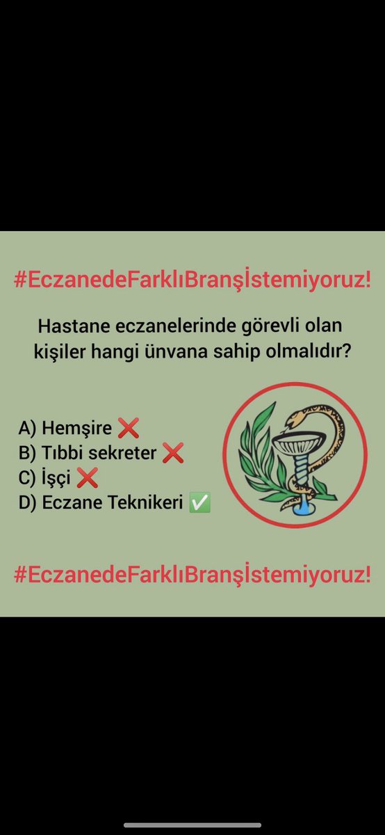 <a href="/eczanehizmtleri/">ECZANE HİZMETLERİ PLATFORMU</a> <a href="/drmemisoglu/">Prof. Dr. Kemal Memişoğlu</a> <a href="/_cevdetyilmaz/">Cevdet Yılmaz</a> <a href="/suayipbirinci/">Doç. Dr. Şuayıp Birinci</a> Yıllardır emek verdiğimiz eczane teknikerliği mesleğinde atama beklemekten yorulduk. Artık sesimizi duyun
<a href="/drmemisoglu/">Prof. Dr. Kemal Memişoğlu</a>
<a href="/_cevdetyilmaz/">Cevdet Yılmaz</a>
<a href="/suayipbirinci/">Doç. Dr. Şuayıp Birinci</a>

#eczTeknikeri6binatama
