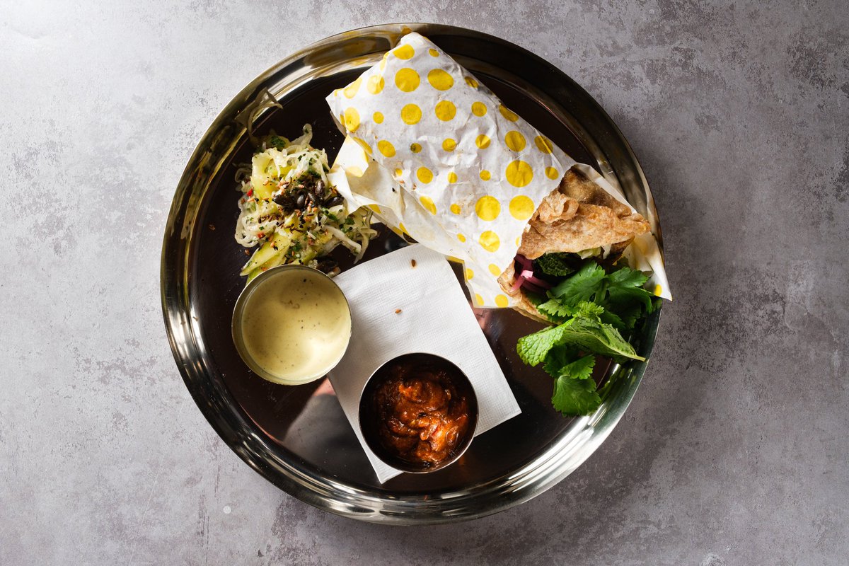 Here’s the big one… the StrEATfood Dish of the Year 2024 is from… Michael Broad from <a href="/WeAreFooditude/">Fooditude</a>! A massive congratulations, the judges were blown away by your creativity and the flavours used to create the ultimate street food dish. #StrEATfoodAwards