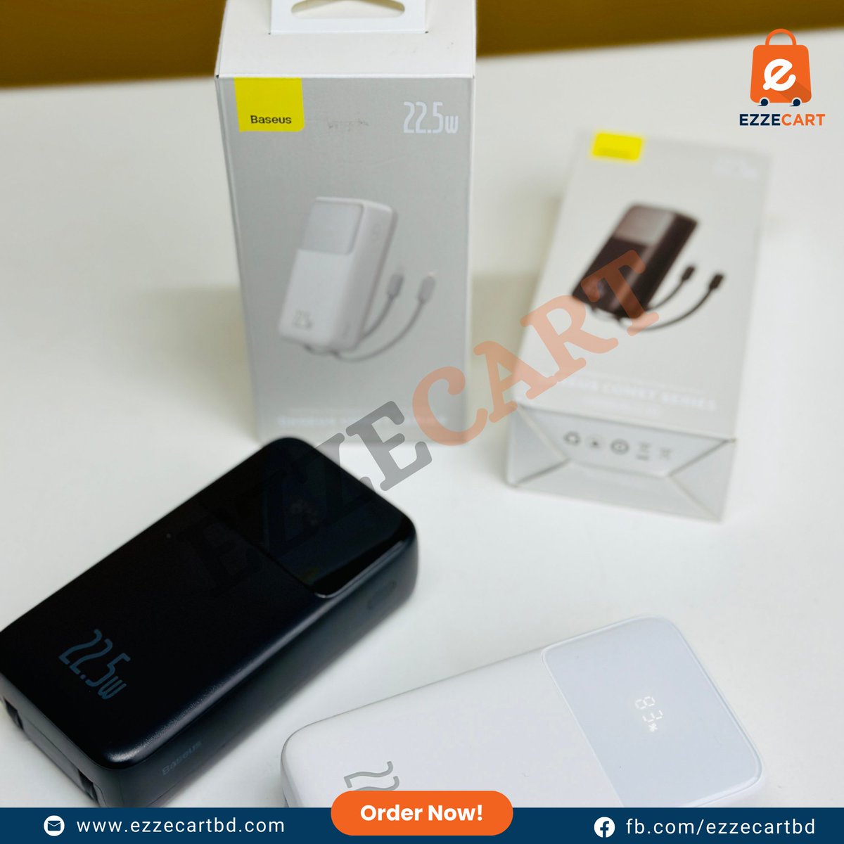 Ezzecartbd's tweet image. সবচেয়ে লেটেস্ট এবং সকল ফিচার্স সমৃদ্ধ Baseus ব্রান্ডের একটি পাওয়ার ব্যাংক
Baseus Comet Series 22.5W 20000mAh Dual Cable Digital Display Power Bank – Black Color
#powerbank #BaseusPowerBank #20000mahpowerbank #ezzecartbd #ezzecartonlineshop