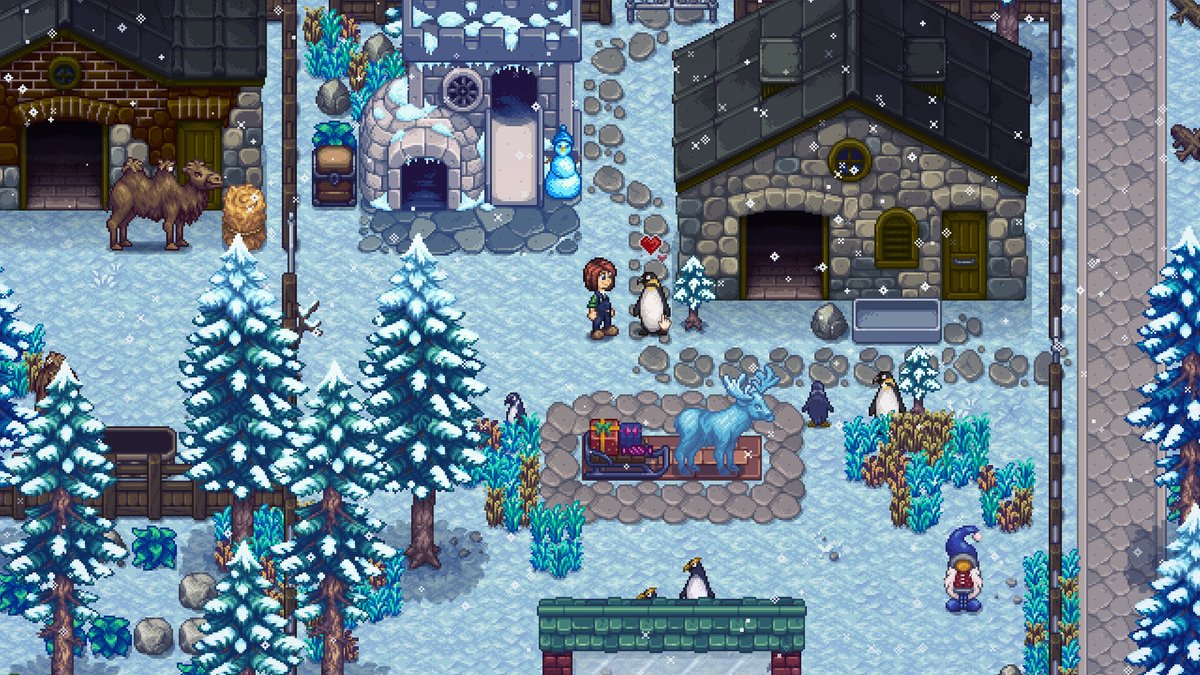 myPotatoGames's tweet photo. Super Zoo Story is finally on Kickstarter! I am sharing one tier, if you want to be considered let me know in any way you like! 😊

Super Zoo Story is a cozy game where decorating and building your very own Zoo is just the beginning of your adventure.

Establish your own Zoo, including paths, decor, themed areas and so much more to create a thriving habitat for your loving animals and dynos alike! 

Whenever you take a break from the busy responsibilities of managing your zoo, you will find yourself out exploring the nearby areas including caves, where - if you are lucky, find new animals to host in your zoo! 

In addition to raising new animals you may even alter dyno DNA to create your very own unique creatures.
Of course there are also plenty of villagers who live in the village nearby. Help them grow, make friends and maybe even find some love?