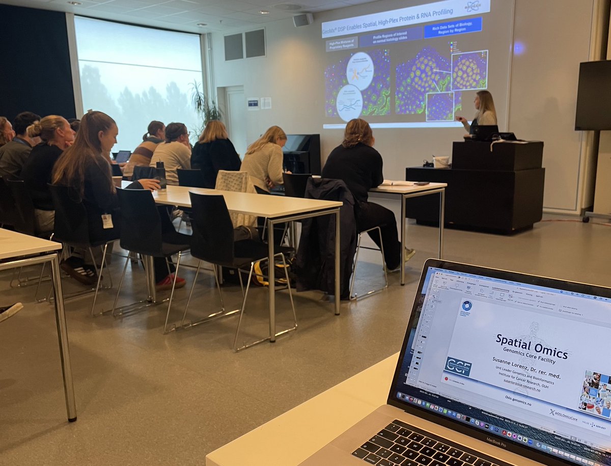 OSLOmicsCore's tweet image. Just finished a successful seminar about Spatial Biology and Technology together with @brukerspatial and Amanda Mason and the @OSLOmicsCore at the @OusResearch