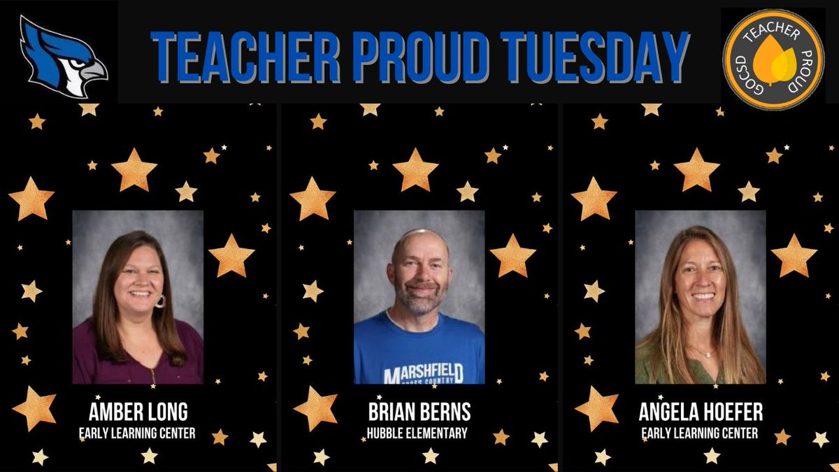 Woo-Hoo! It's #TeacherProud Tuesday! We are very grateful for each of our dedicated teachers! Check out these awesome Blue Jays! #MJaysMasterpiece
Want to nominate a teacher to be honored?
forms.gle/DbGmdZtXvxyexK…