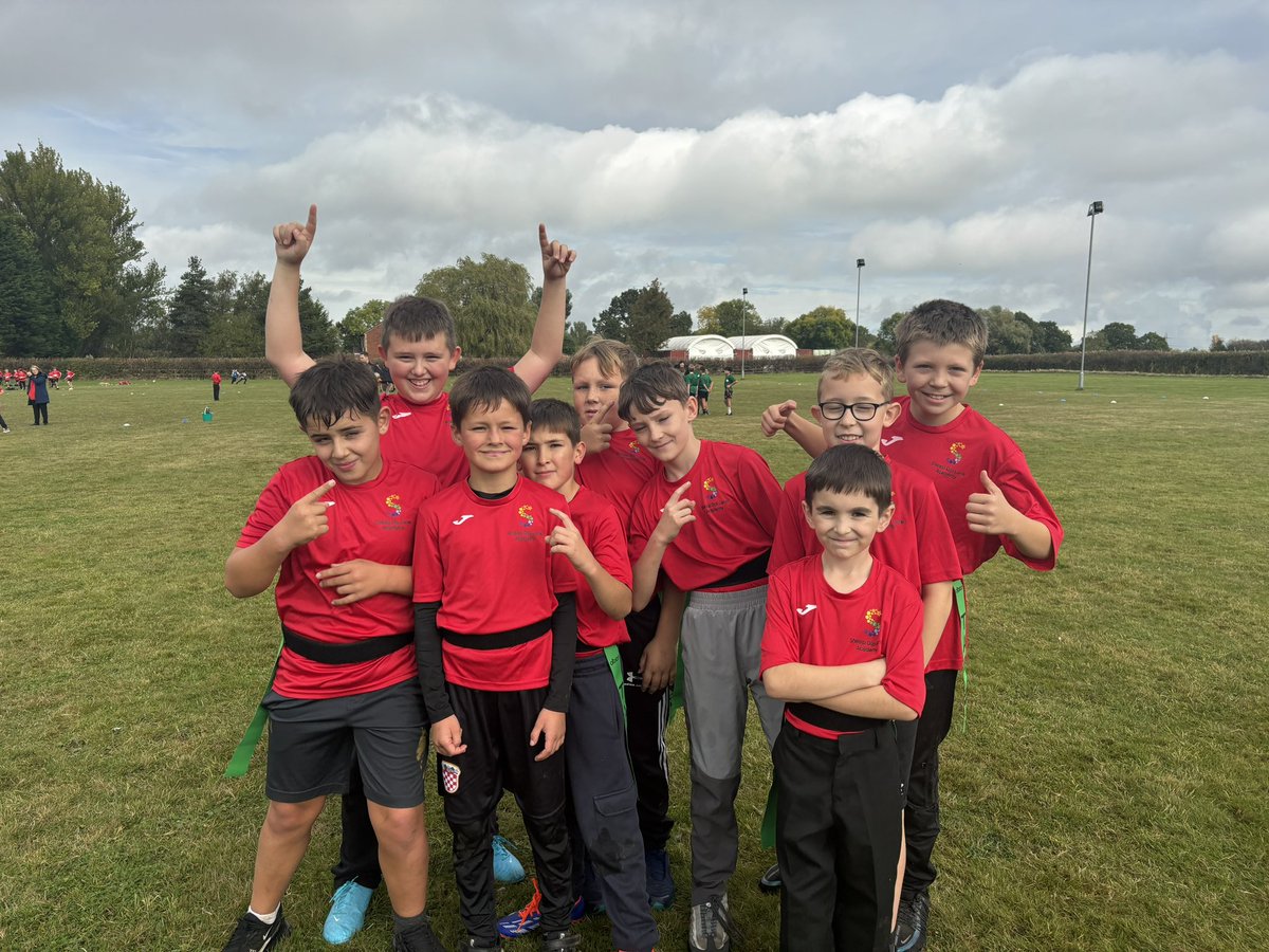 D4vdLeak's tweet photo. A huge well done to all the children today who won both the girls and boys Tag Rugby tournaments. @SDLPrimary @ExceedLP @Activ8_Coaching https://t.co/CKUGRARVfW
