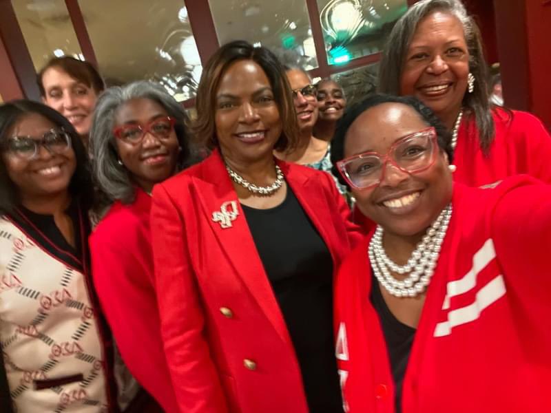 We were excited to host a small gathering for our dynamic Soror former Congresswoman Val Demings while she visited Rhode Island College to participate in the American Democracy Project.

We had a wonderful time! Thank you Soror Demings for your inspirational words.