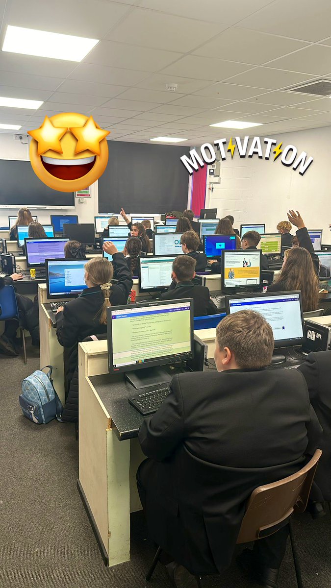 BayLeadershipAc's tweet photo. Sparx club at lunchtime continues to grow in popularity. Today we had four IT rooms bulging with pupils desperate to increase their XP or do some independent reading. What an amazing buzzβ¦#BuildingLearningPower @SparxMaths @SparxReader @sparxscience π€© https://t.co/FUYCJdSSWl