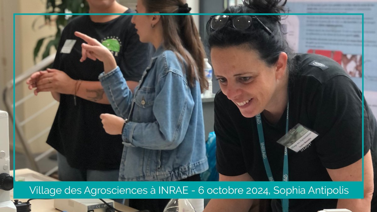 INRAE_PACA's tweet photo. [Retour en images] Le Village des Agrosciences a accueilli de nombreux passionnés, petits et grands, venus à la rencontre des scientifiques @INRAE_France et de nos partenaires https://t.co/XUtuj8nhAK https://t.co/3MvFqJ9uZk