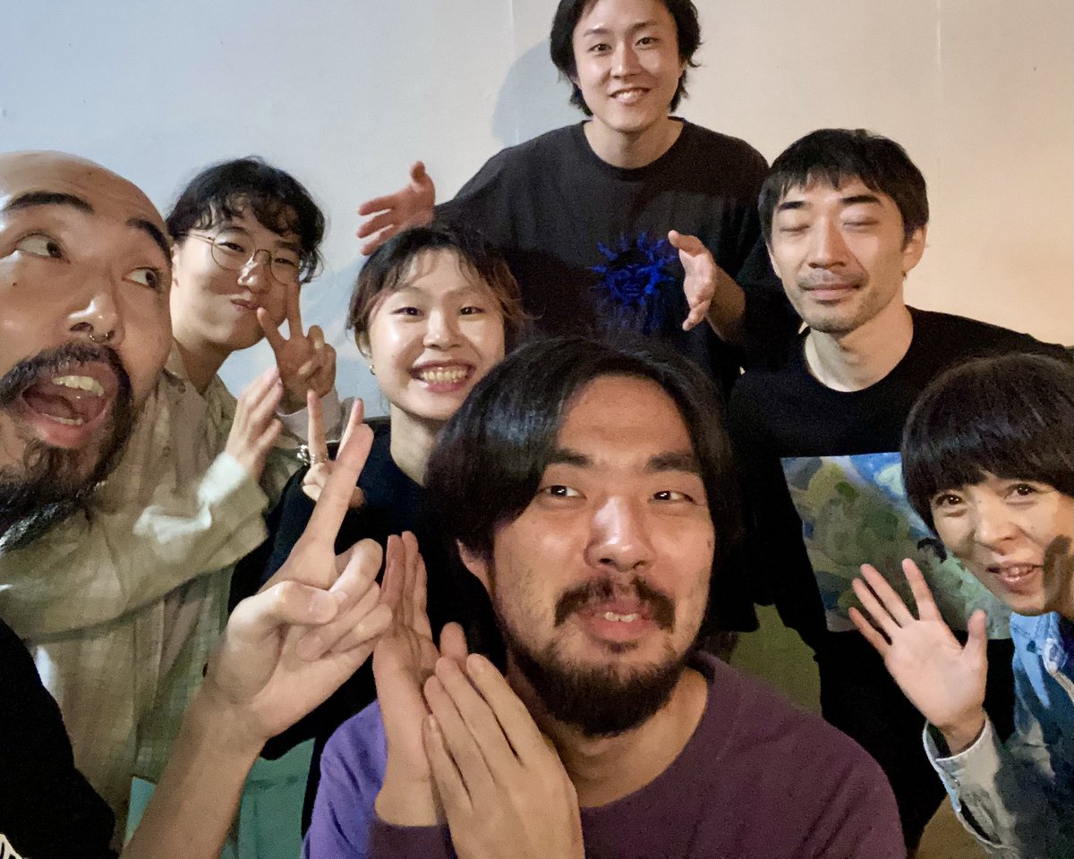 稽古場に 中尾ちゃん来てくれた🥰➰⭐️