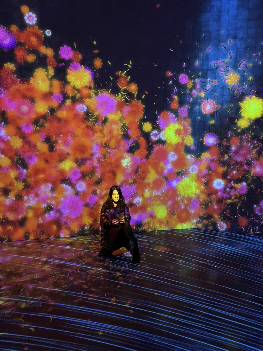 ArtSeaMoni's tweet image. What a fun experience 👀#teamLabBorderless