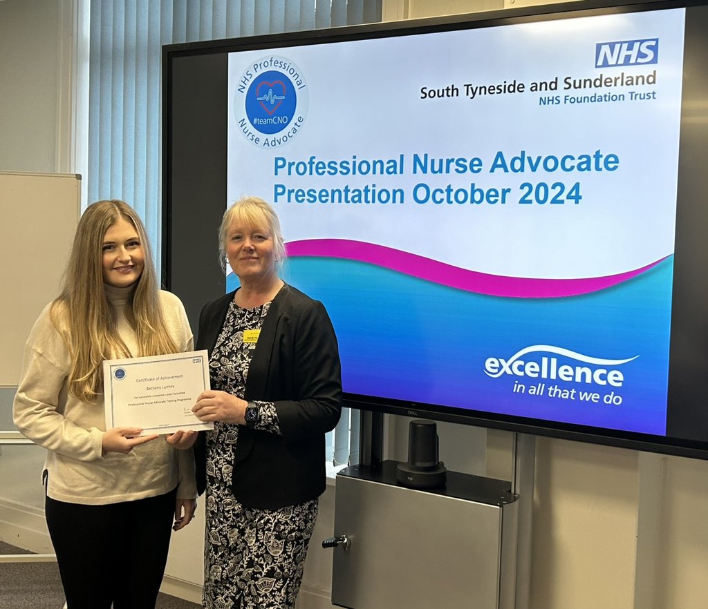 Sharon McDowell (@tikioo7) on Twitter photo A great way to start the day with <a href="/DPalmer73912053/">@DPalmer</a> Deputy Director of Nursing presenting our qualified PNAs with their certificates, PNA badge and lanyard, Congratulations and well done everyone 🎉 <a href="/STSFTrust/">South Tyneside and Sunderland NHS Foundation Trust</a> <a href="/ney_nurse/">NEY Professional Nurse Advocates.</a> A great way to start the day with <a href="/DPalmer73912053/">@DPalmer</a> Deputy Director of Nursing presenting our qualified PNAs with their certificates, PNA badge and lanyard, Congratulations and well done everyone 🎉 <a href="/STSFTrust/">South Tyneside and Sunderland NHS Foundation Trust</a> <a href="/ney_nurse/">NEY Professional Nurse Advocates.</a>