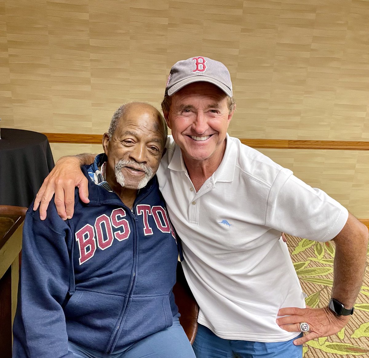 Today is a very sad day. My friend and teammate , Luis Tiant, passed away. A Big game pitcher, a funny genuine guy who loved his family and baseball. I miss him already….RIP my friend.