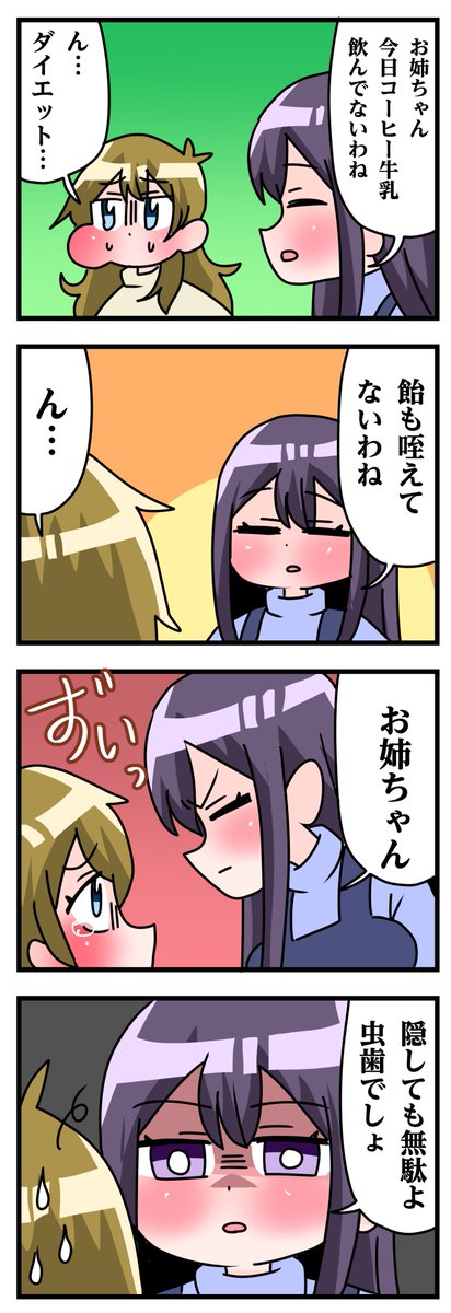 轟木家の七姉妹9話その2
「バレバレ」 