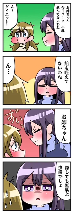 轟木家の七姉妹9話その2
「バレバレ」 