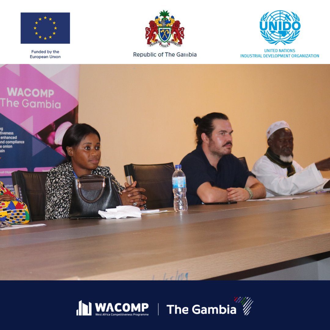 In empowering MSMEs &amp; gardens to have access to finance, <a href="/UNIDO/">UNIDO</a> #WACOMP_GM🇬🇲, with <a href="/EUinTheGambia/">EU in The Gambia</a> funding, partnered with #NACCUG to raise the awareness of value chain actors on cooperative credit union services and investment  opportunities to enhance their competitiveness😊