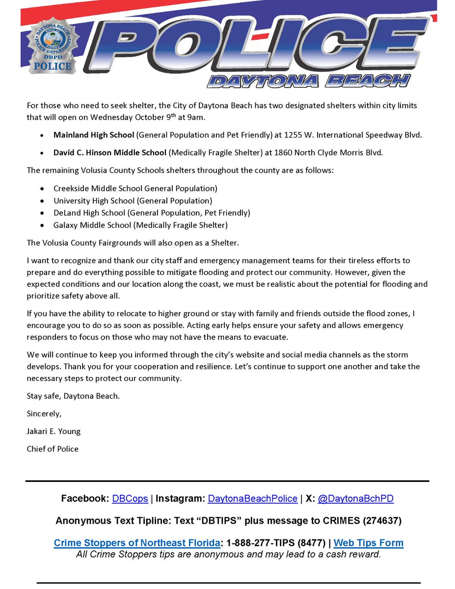 Daytona Beach Police (@daytonabchpd) on Twitter photo 