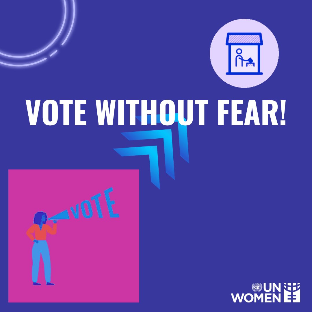 unwomenmalawi's tweet photo. Everyone has the right to vote without fear! LetтАЩs unite against violence targeting women in #elections.
Through an Elections Consortium, weтАЩre teaming up with partners to create a safer, more inclusive electoral process in #Malawi.
#VoteWithoutFear # #WomenInPolitics https://t.co/UT7dBdImn4