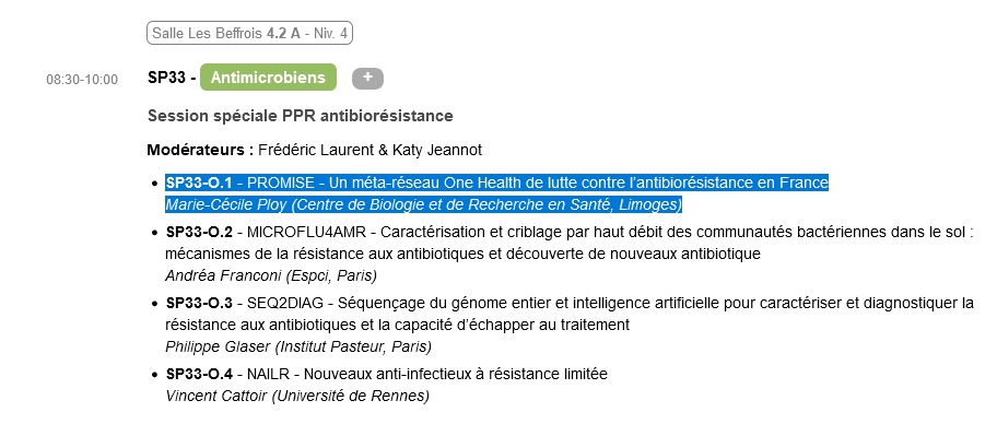 PROMISE - Professional community network on AMR tweet media