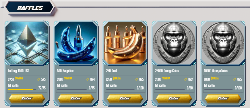 AKC Rewards! 🦍

AKC’s Ecosystem and rewards page has something for everyone. For instance, one of our current raffles on Planet Uranus offers 1000 USD in ETH and much more!

This kind of opportunity is unseen in the space. Don’t miss out, join us now!